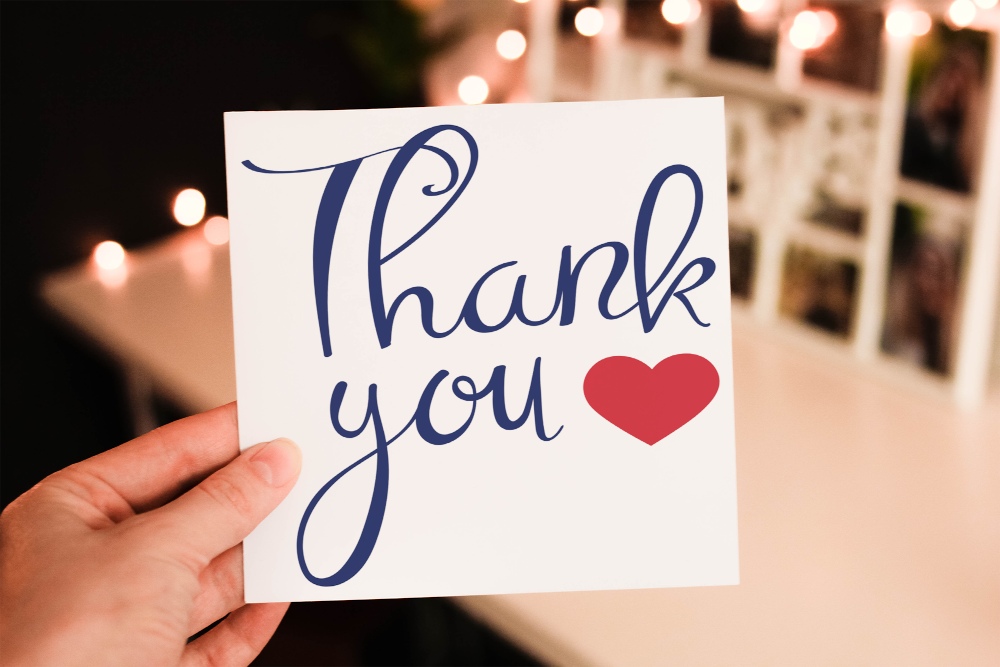 Thank You Card, Card for Thank You, Greetings Card - Click Image to Close